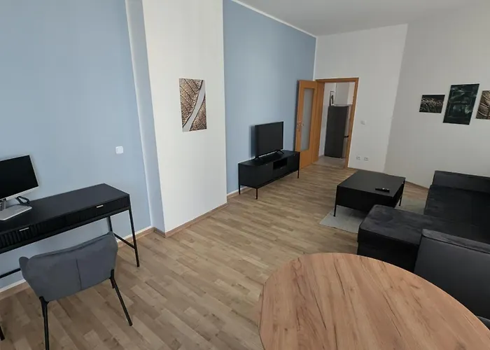 Lehastays - Buckau 15 I 2 I Voll Ausgestattete Kueche I Balkon I Smart Tv Lägenhet