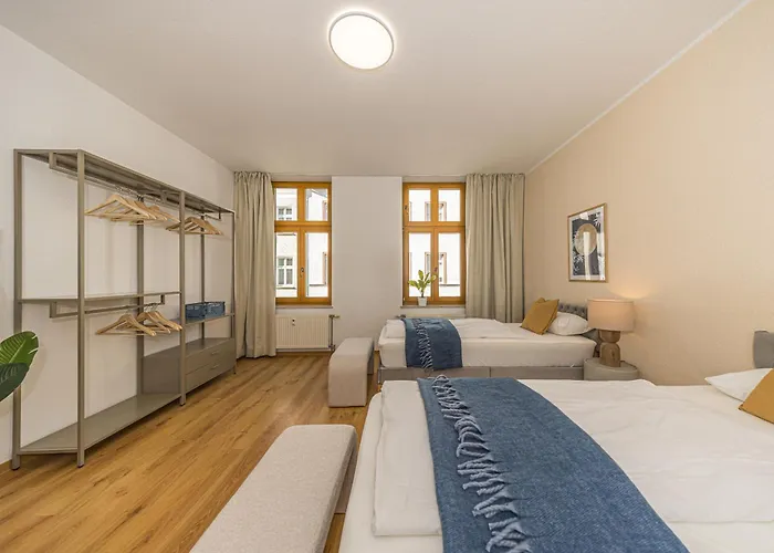 شقة Lehastays - Buckau 15 I 2 I Voll Ausgestattete Kueche I Balkon I Smart Tv *