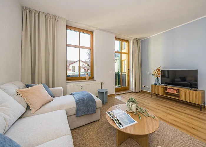 Lehastays - Buckau 15 I 2 I Voll Ausgestattete Kueche I Balkon I Smart Tv شقة